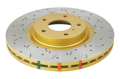 DBA 06-07 350Z / 05-07 G35 / 06-07 G35X Front Drilled & Slotted 4000 Series Rotor - DBA42308XS Photo - Primary