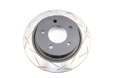 DBA 04-05 Mazda 3 2.3L / 06+ MazdaSpeed3 Rear Slotted 4000 Series Rotor - DBA42957S Photo - Primary