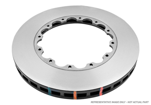 DBA 2020+ Chevrolet Corvette C8 Z51 Front Standard 5000 Series Replacement Rotor Ring w/ Nas Nuts - DBA53928.1 Photo - Primary