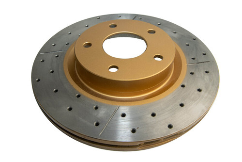 DBA 03-05 350Z / 03-04 G35 / 03-05 G35X Front Drilled & Slotted Street Series Rotor - DBA954X Photo - Primary