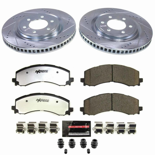 Power Stop 22-23 Ford F-150 Lightning Front Z36 Truck & Tow Brake Kit - K9262-36 User 1
