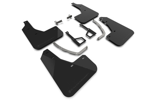 Rally Armor 2025 Hyundai Ioniq 5 XRT Black Mud Flap Black Logo - MF127-UR-BLK-MBK Photo - Primary
