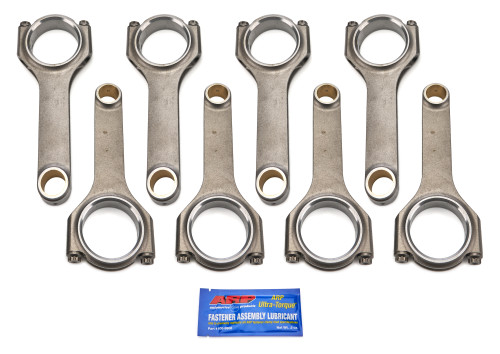 SBC 4340 Forged H-Beam Rods 6.125 w/ARP2000