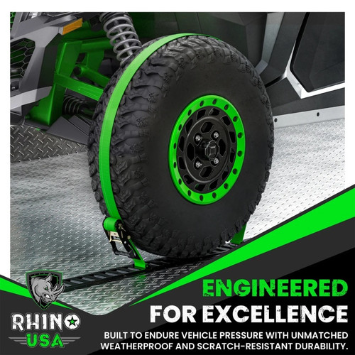 Rhino USA 8Ft E-Track Tie-Down Rails, Silver (4 Pack) - TD-ETRAIL8-4PK-SVR User 1