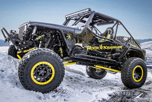 Rock Krawler 2021+ Jeep Wrangler JLU 4DR 3.5in Adventure-X Pro (No Limits) Long Arm Coilover Suspen. - JL35AXPNL-392CS