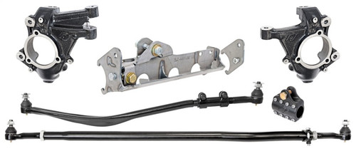 RockJock JL/JT Currectlync High Steer kit for Ram Assist. w/ Knuckles Drag link, Tie Rod, Hardware - RJ-440000-101 Photo - Primary