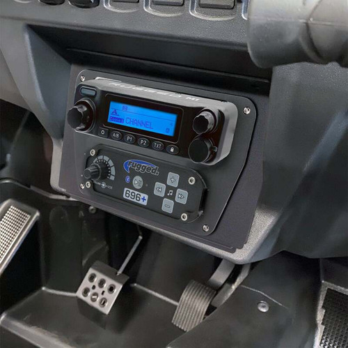 Rugged Radios Polaris RZR XP 1000 Complete Comm Kit w/BT 2-Way Radio 696 Plus / M1 VHF Bus Band - XP1-696-M1-HK Photo - Primary