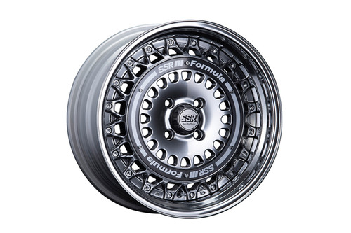 SSR Formula Aero Mesh 18X9.0 +06 Offset HP-Disk 5x114.3 White Wheel (S/O - NO CANCEL) - FAM18900+06H5GWHT Photo - Primary