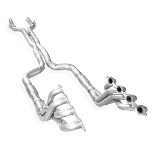 Stainless Works 16-21 Camaro 6.2L Headers 2in Primaries X-Pipe with Converters - CA16HCATCV Photo - Primary