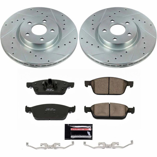 Power Stop 18-19 Ford Transit Connect Front Z23 Evolution Sport Brake Kit - K8175