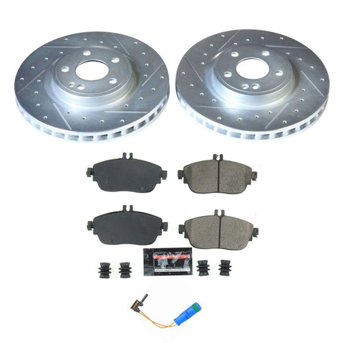 Power Stop 17-19 Infiniti QX30 Front Z23 Evolution Sport Brake Kit - K8266