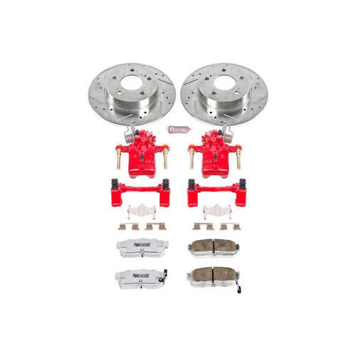 Power Stop 96-01 Infiniti I30 Rear Z26 Street Warrior Brake Kit w/Calipers - KC1168-26