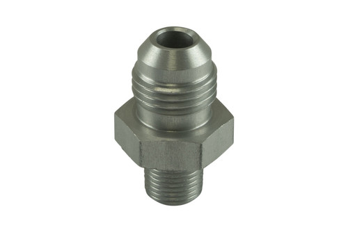 Turbosmart -6AN Flare to 1/8 NPT Male Straight - Clear - TS-JN-0603-CL Photo - Primary