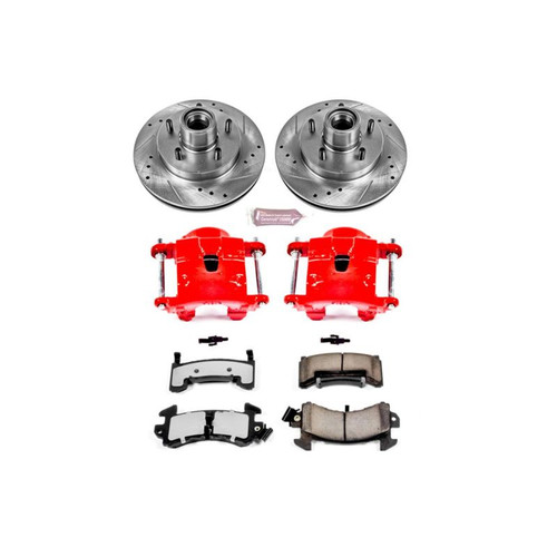Power Stop 82-87 Buick Regal Front Z36 Truck & Tow Brake Kit w/Calipers - KC1482-36