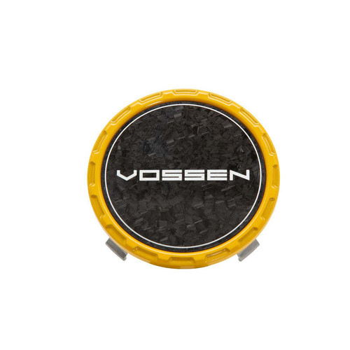 Vossen Classic Carbon Billet Sport Cap 2.0 - Large (VHFL) - Yellow - Forged (Gloss) - CAPBSC2-LG-CL-YL-F Photo - Primary