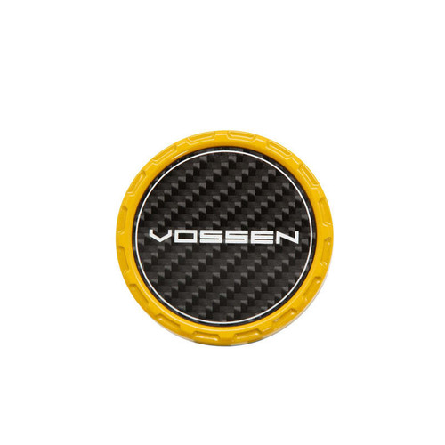 Vossen Classic Carbon Billet Sport Cap 2.0 - Large (VHFL) - Yellow - Twill Weave (Gloss) - CAPBSC2-LG-CL-YL-W Photo - Primary
