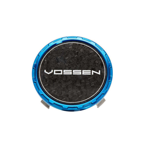Vossen Classic Carbon Billet Sport Cap 2.0 - Small (VHF) - Transparent Blue - Forged (Gloss) - CAPBSC2-SM-CL-BL-F Photo - Primary