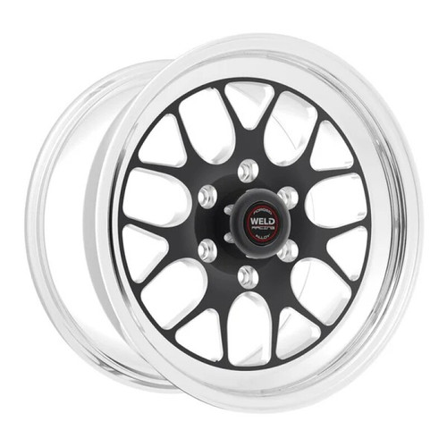 Weld S77HD 15x10 / 5x5.5 BP / 5.5in. BS Black Wheel (Low Pad) - 77LP0080E55A Photo - Primary