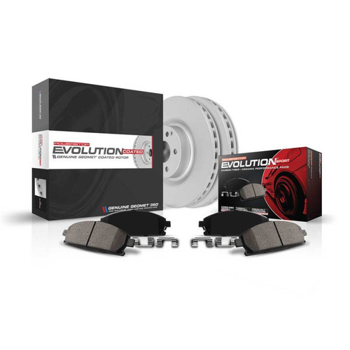 Power Stop 02-06 Acura RSX Front & Rear Z23 Evolution Sport Brake Kit w/Calipers - KC2441