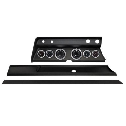 Autometer Chrono Direct Fit Dash Kit 1967 Chevy Chevelle (2 x 3-3/8in. / 4 x 2-1/16in.) - 2932-04 Photo - Primary