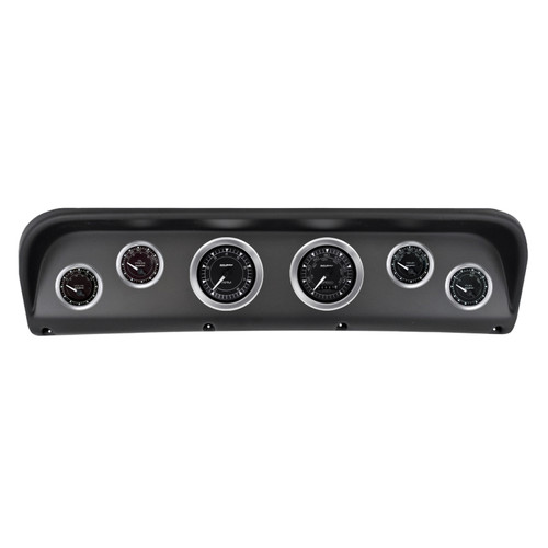 Autometer Chrono Direct Fit Dash Kit 67-72 Ford F100 (2 x 3-3/8in. / 4 x 2-1/16in.) - 2938-04 Photo - Primary