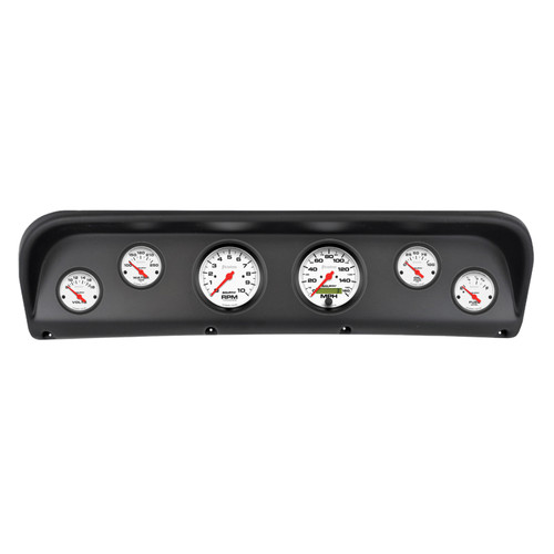 Autometer Phantom Direct Fit Dash Kit 67-72 Ford F100 (2 x 3-3/8in. / 4 x 2-1/16in.) - 2938-09 Photo - Primary