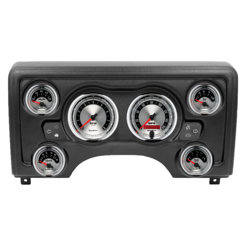 Autometer American Muscle Direct Fit Dash Kit 97-06 Jeep TJ (2 x 3-3/8in. / 4 x 2-1/16in.) - 90011-01 Photo - Primary