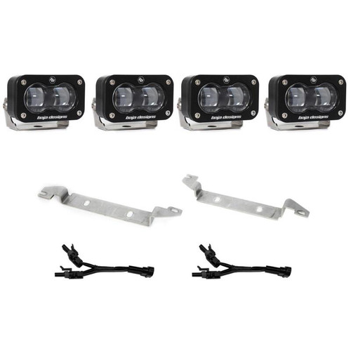 Baja Designs 2025 Toyota 4Runner S2 SAE Fog Pocket Light Kit - Clear - 44-8282 Photo - Primary
