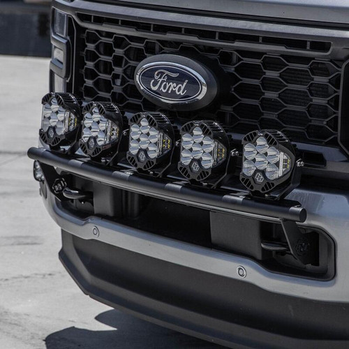 Baja Designs 23+ Ford Super Duty LP6 Bull Bar Light Kit w/ Upfitter - 448233UP Photo - Primary