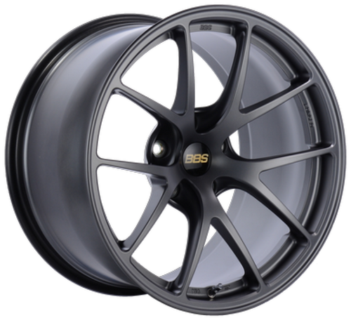 BBS RI-A 18x10 5x130 ET58 CB71.6 Matte Graphite Wheel -82mm PFS/Clip Required - RIA014MGR Photo - Primary