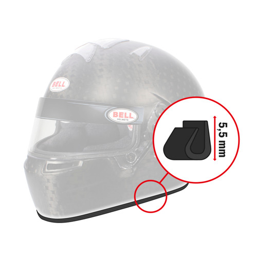 Bell Rubber Profile - Trim Edge Adv 1M - White - 2090033 Photo - Primary