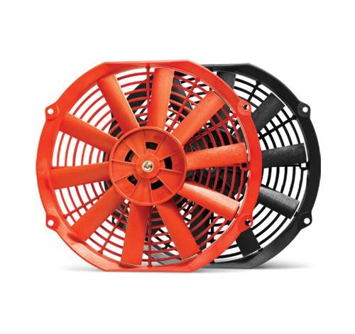 BLOX Racing 10inch Electric Slim Fan - Red - BXCC-00001-RD Photo - Primary