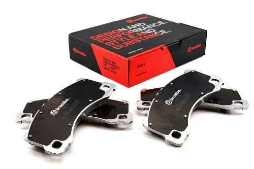 Brembo 2010 Porsche Cayenne Diesel HP2 Pads - Front - 07.B314.67