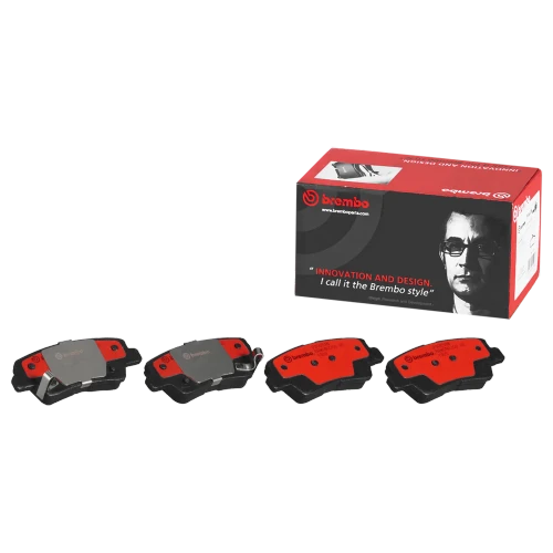 Brembo OE 09-17 Hyundai Azera/11-15 Sonata/Kia Optima PRIME Ceramic Brake Pad - 