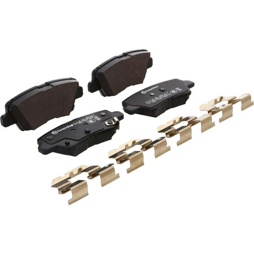 Brembo OE 21-22 Hyundai Accent/19-24 Nexo/2016 Sonata/2019 Sonata PRIME Low-Met Brake Pad - Rear - P30103 Photo - Primary