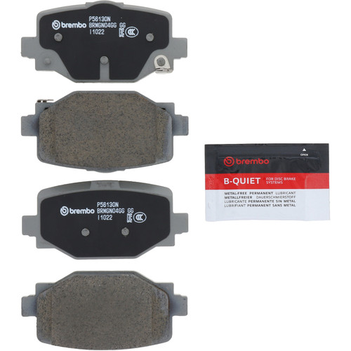Brembo 19-20 INFINITI QX50 Rear NAO Brake Pad - P56130N Photo - Primary