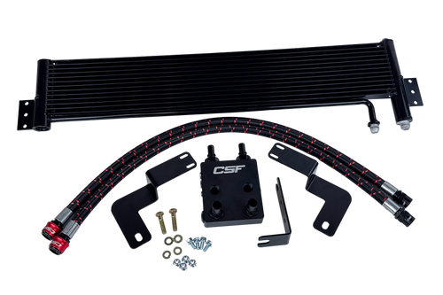 CSF 2021+ Ford Bronco 2.7L EcoBoost External Transmission Oil Cooler Kit - 8350 User 1