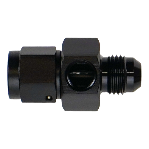 DeatschWerks 6AN Male Flare to Female Flare Swivel with 1/8th NPT - 6-02-0773-B Photo - Primary