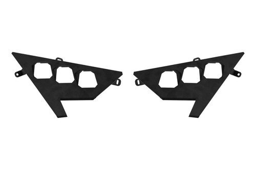 Diode Dynamics 20-Present Polaris RZR C1 Headlight Mounting Bracket Kit (Pair) - DD7643P Photo - Primary