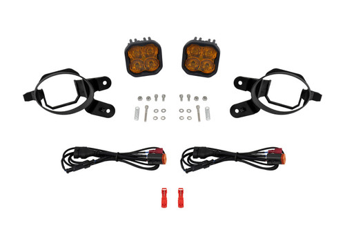 Diode Dynamics 10-13 Lexus IS250C SS3 LED Fog Light Kit (3000K) Max Yellow SAE Fog - Yellow - DD8362 Photo - Primary