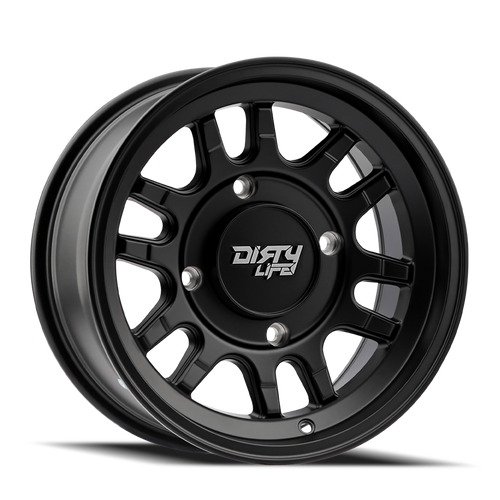 Dirty Life 9310s Canyon Sport SXS 15x7 / BLANK BP / 13mm Offset / 106.25mm Hub Matte Black Wheel - 9310S-5799MB Photo - Primary