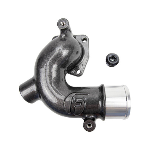 Wehrli Ram 19-23 Cummins 6.7L WCFab X Fleece Thermostat Housing - Gloss White - WCF100169-GW Photo - Primary