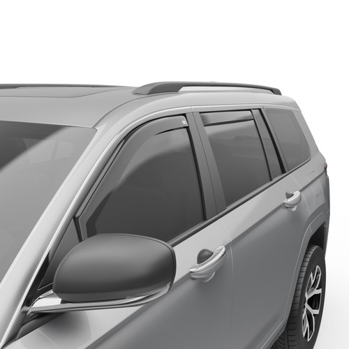 EGR 4pc Matte Finish In-channel Window Visors for Grand Cherokee L (WL) - 573785 Photo - Primary