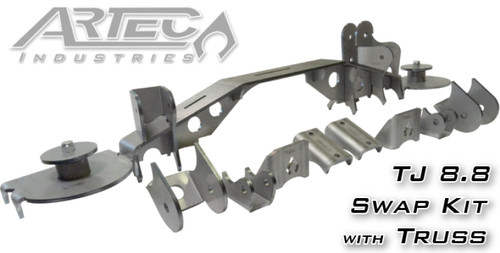 Artec Industries 97-06 Jeep Wrangler TJ8.8 Swap Kit With Truss - TR8801 Photo - Primary
