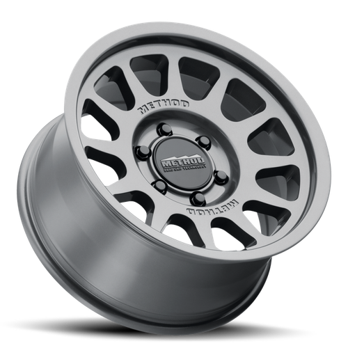 Method MR703 Bead Grip HD 18x9 +40mm Offset 6x5.5 95.25mm CB Gloss Titanium Wheel - MR70389093840H Photo - Primary