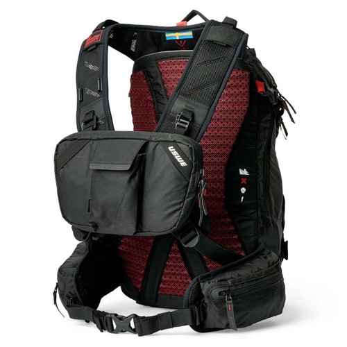 USWE VST Detachable Chest Pocket for Daypack Black - 5101205901 Photo - Close Up