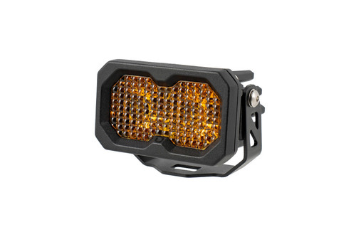 Diode Dynamics C2 2.0 Max Yellow Flood Standard ABL (Single) - DD8117S Photo - Primary
