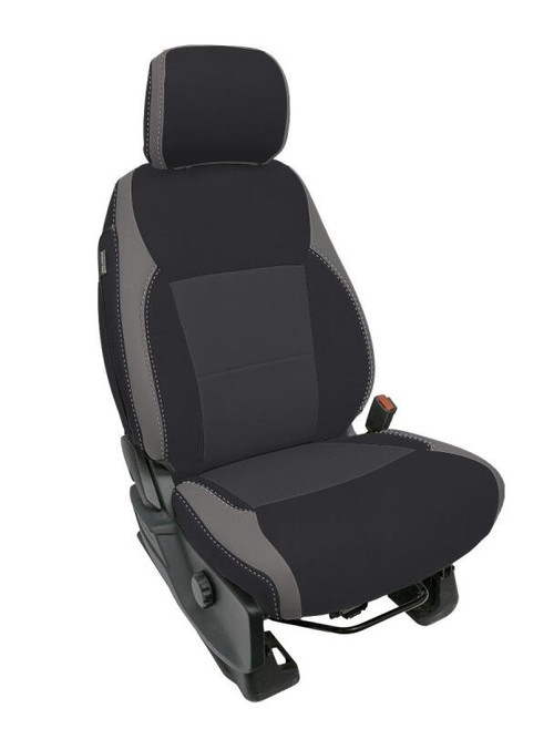 PRP 2021+ Ford 150/ 2023+ SuperDuty Front Seat Covers (Pair) - Gray - B094-03 Photo - Primary