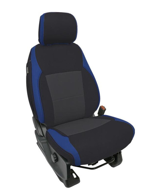 PRP 2021+ Ford 150/ 2023+ SuperDuty Front Seat Covers (Pair) - Blue - B094-04 Photo - Primary