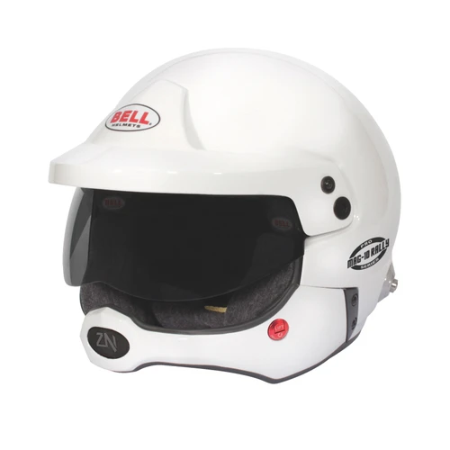 Bell Helmet Mag-10 Rally Pro White (Hans) 61(7 5/8) Fia8859-2024/Sa2025 - 1346218 Photo - Primary